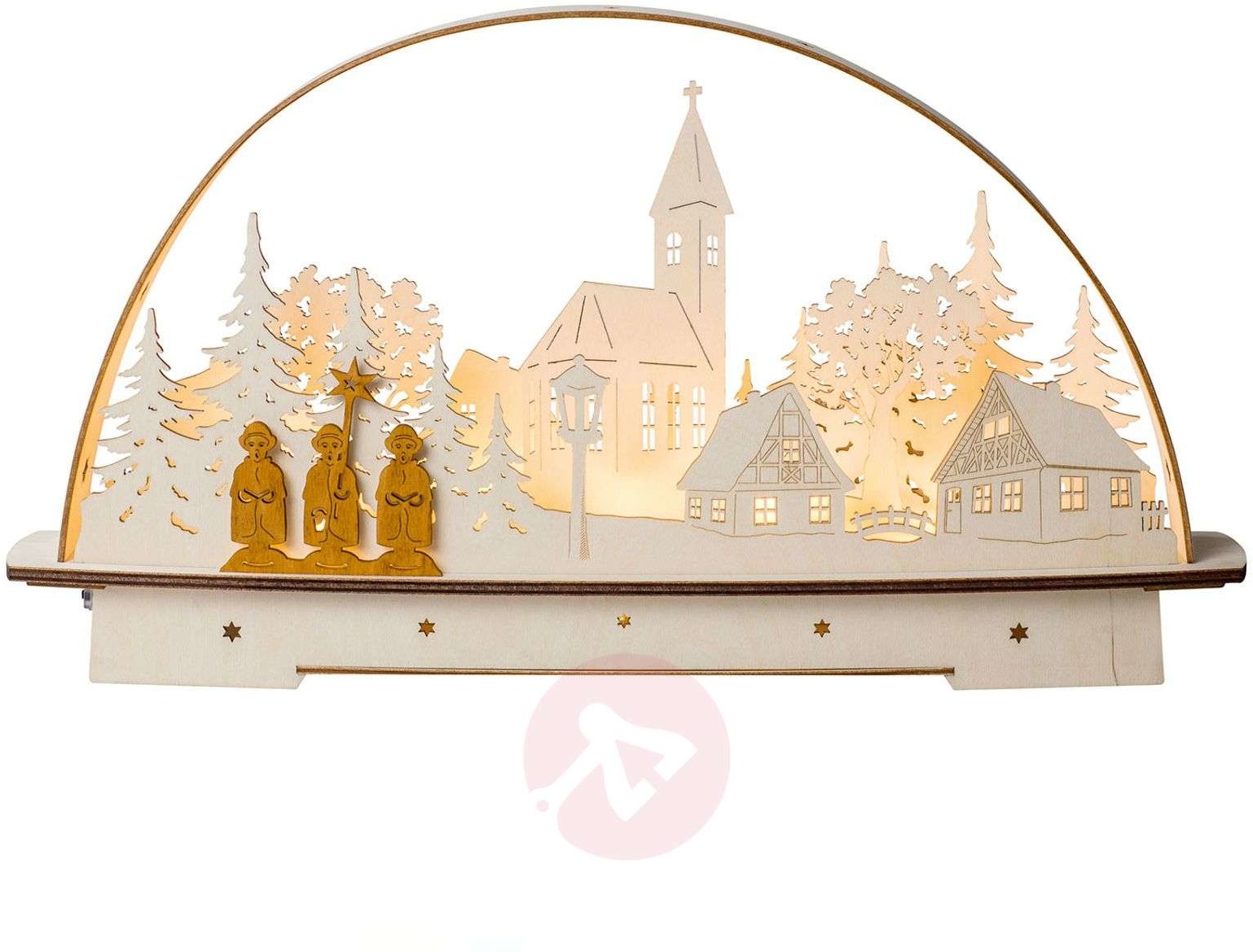 Saico Świecznik LED kolędnicy, zasilane bateriami