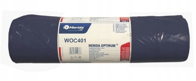 Merida Worki Na Śmieci Optimum Czarne 160 L 25 Szt