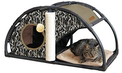 Croci croci c2020210 Cat Activity House parkour, S, camouflage