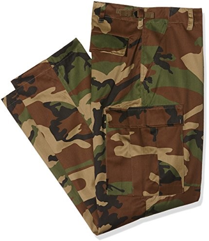 Mil-Tec US BDU spodnie typu bojówki. na czas wolny, rozmiary XS - XXXL, zielony, m