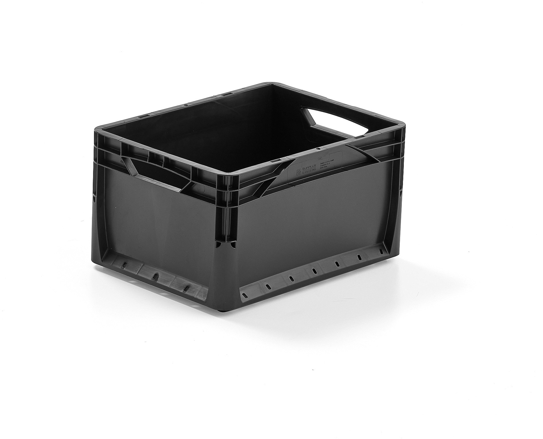 AJ Produkty Pojemnik plastikowy EURO RECYCLED, 400x300x220 mm, 21 L