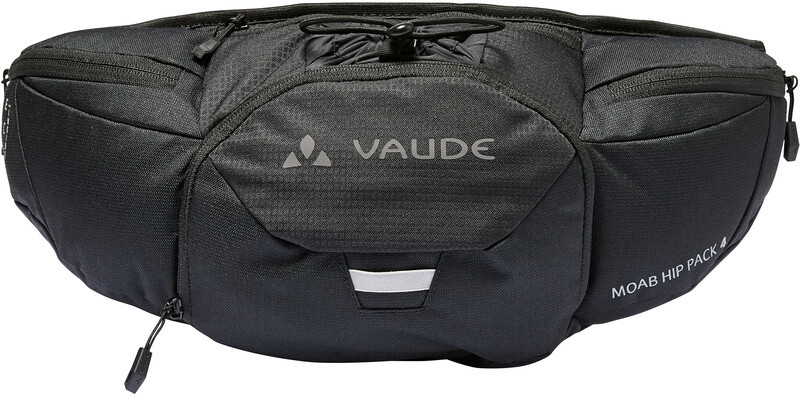 Vaude Moab 4 Hip Pack, czarny 2022 Saszetki i torebki na pas 159170100