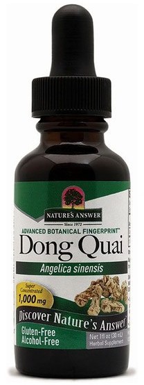 Natures Answer Answer Dong quai ekstrakt z korzenia dzięgiela chińskiego suplement diety 30ml