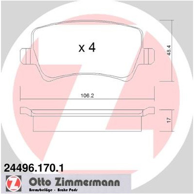 Zimmermann (OTTO GMBH) (OTTO GMBH) 24496.170.1 24496.170.1