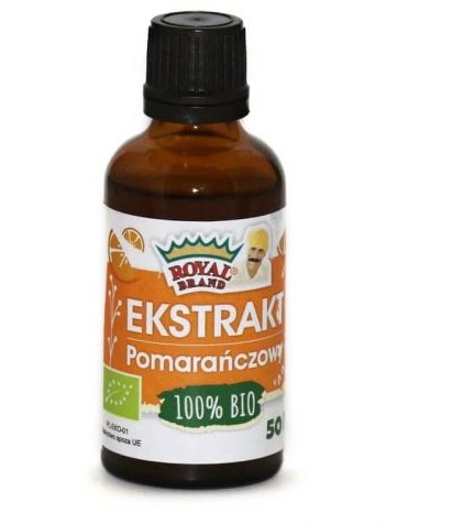 top EKSTRAKT POMARAŃCZOWY BIO 50 ml - ROYAL BRAND