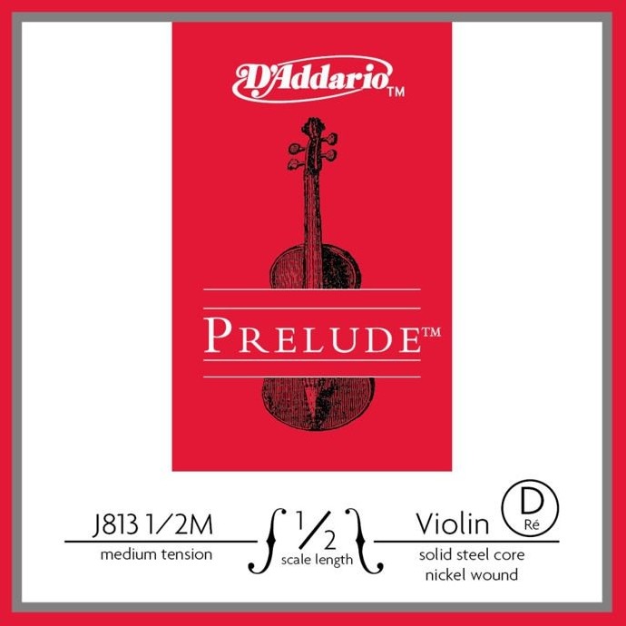 DAddario Prelude J-813 struna skrzypcowa D 1/2