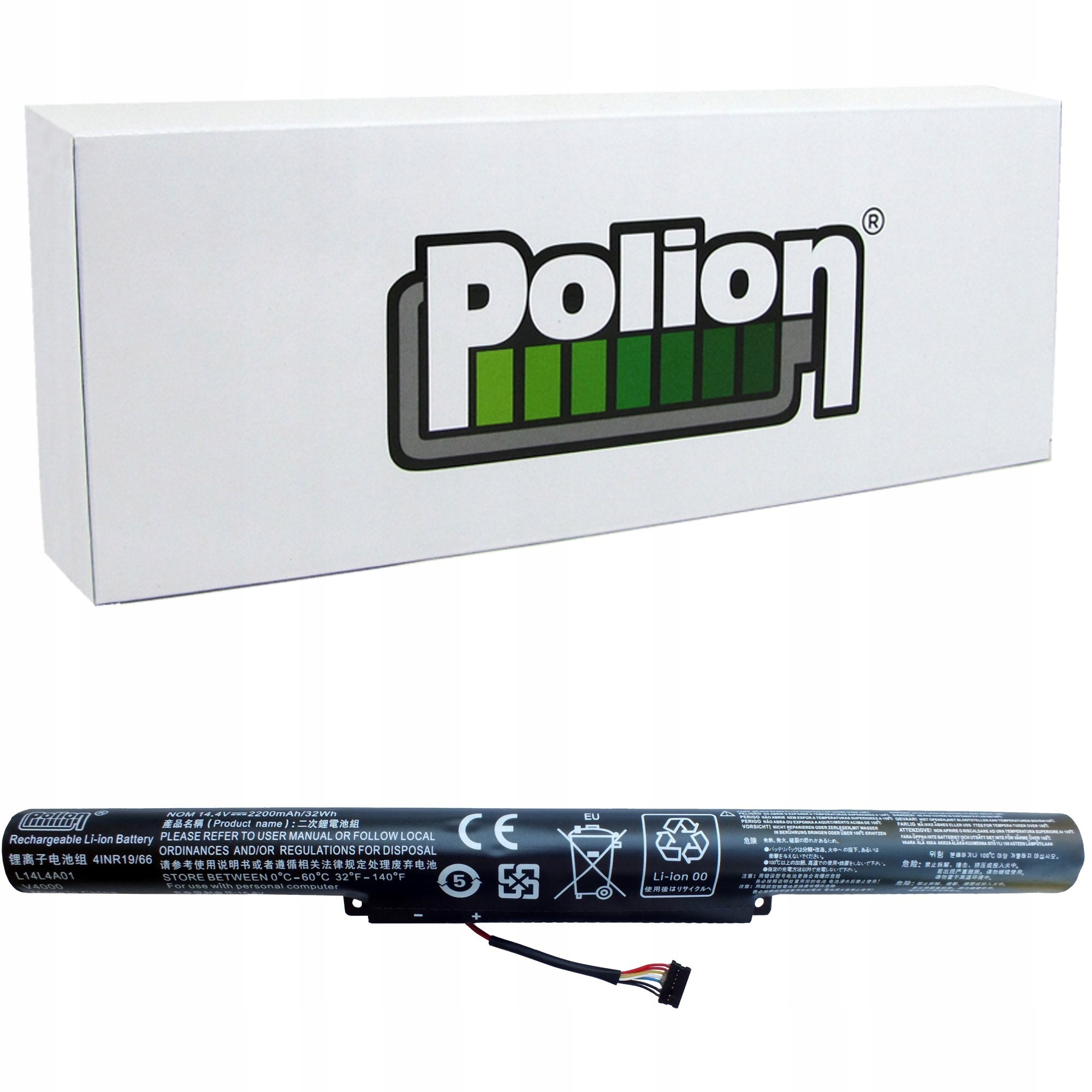 Lenovo Bateria L14S4A01 L14S4E01 do laptopa