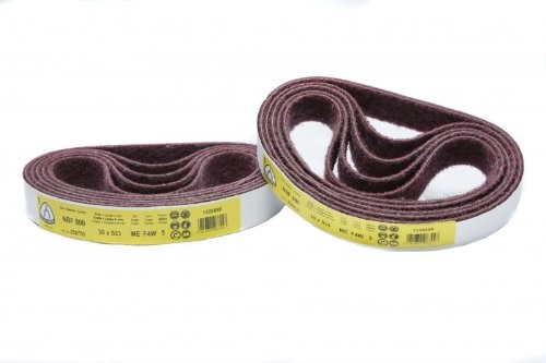 Klingspor opaska szlifierska NBF 800, 30 X 533 MM, 5 sztuki ziarno Medium,,,,, 258700 258700