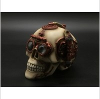 Veronese JASNA CZASZKA - SZKATUŁKA STEAMPUNK (WU76568AA)