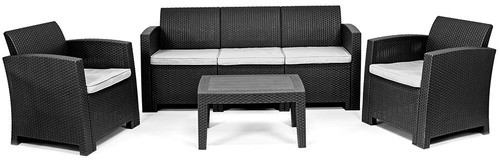 Sapphire Zestaw mebli ogrodowych ST-1550 Venice stolik + sofa + 2 fotele ZES_MEBLI_VENICE_ST-1550