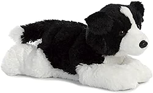 Aurora 31566, Flopsies Border Collie, 30 cm, miękka zabawka, czarno-biała 31566