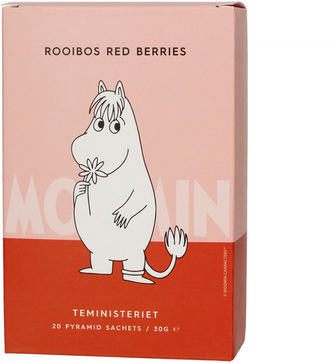 Teministeriet Teministeriet Moomin Rooibos Red Berries Herbata 20 piramidek 0200000936