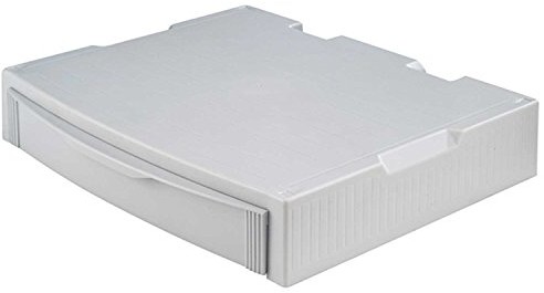 HAN 9250  13 monitor stand z 1 szufladą, zamknięta, czarny, jasnoszare 4012473925007