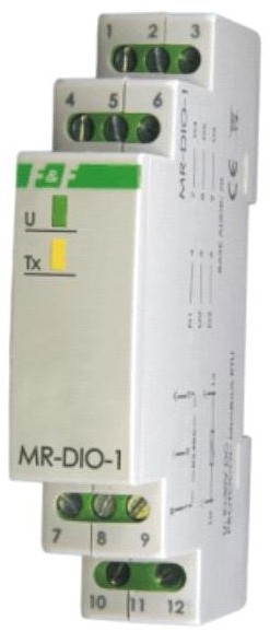 F&F Moduł rozszerzeń we/wy z wyjściem MODBUS RTU MR-DIO-1 Max-MR-DIO-1