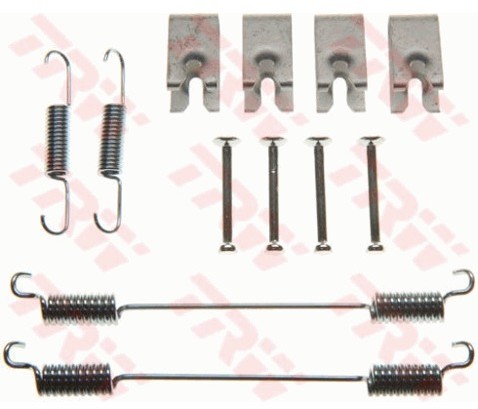 TRW Zestaw dodatków, szczęki hamulcowe SFK390