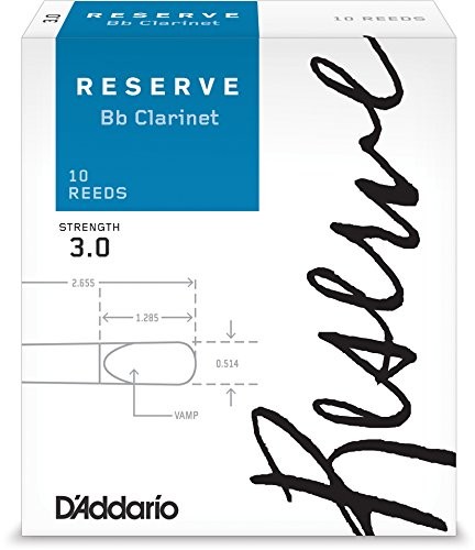 D'Addario Reserve liście zapewnia BB klarnet (böhm) (10 sztuk) DCR1030