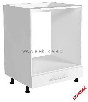 HALMAR VENTO DP-60/82 szafka dolna pod zabudowę piekarnika front: biały HALMAR