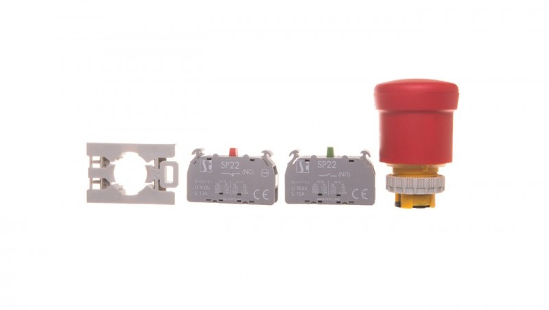 Spamel Przycisk bezpieczeństwa 1zw 1roz standard SP22-BN-11\. SP22-BN-11\.