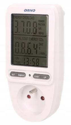 Orno Kalkulator Energii Watomierz WAT-435 16A 230V