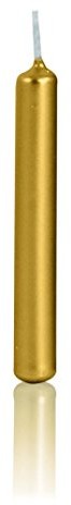 Wiedemann Drzewo 20er świece lakierowane 96/13 mm (złoto) 580802.026