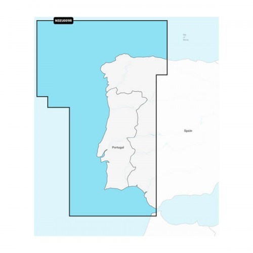 Opinie o Mapa morska Navionics+ Portugalia i Hiszpania - część północno-zachodnia NSEU009R [010-C1236-20] 010-C1236-20