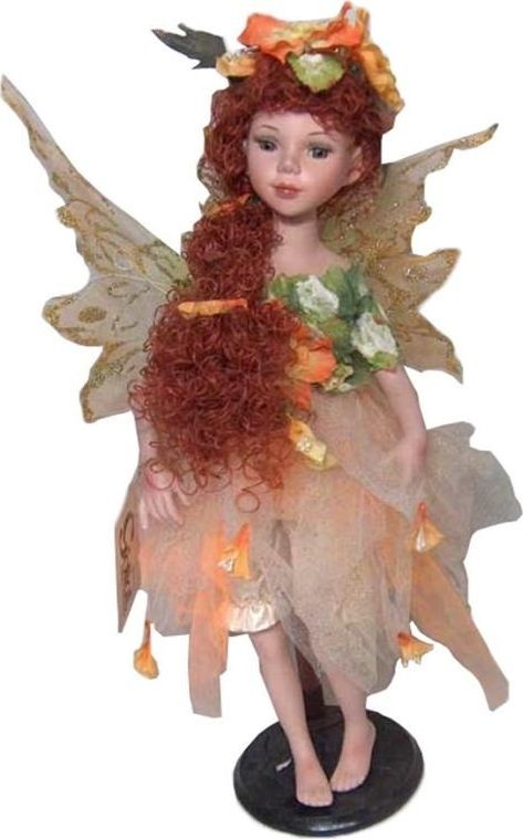 NoName LALKA CERAMICZNA DUZA ELF ZE SKRZYDŁAMI 45 CM BS.LK.C21-208106