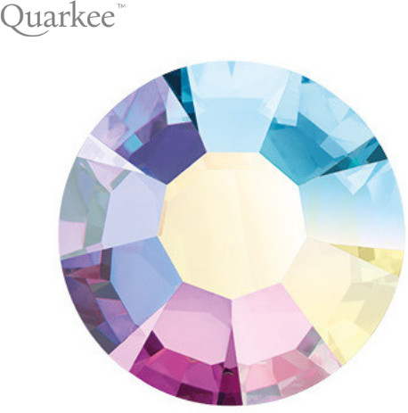 Quarkee Quarkee Crystal Clear Aurora Borealis 1,8mm / 1szt.
