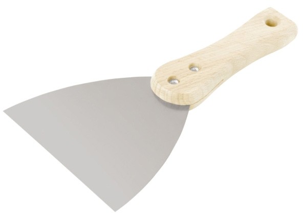 Comensal Szpachelka nierdzewna  z drewnianym uchwytem 100 mm