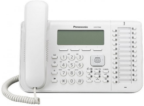 Panasonic KX-DT546X cyfrowy telefon systemowy biały KX-DT546X