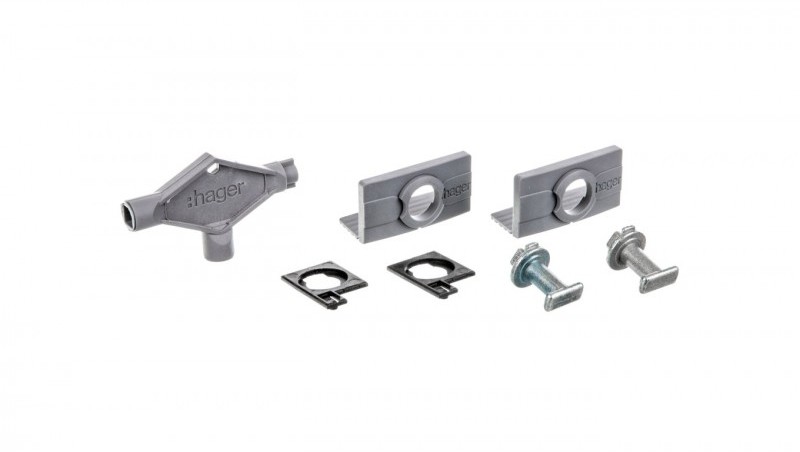 Hager POLO Wkładka do zamka Orion-metal trójkątna z kluczem 8mm FL93Z FL93Z