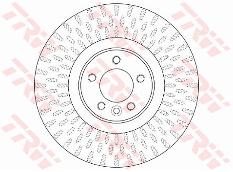 TRW Tarcza hamulcowa DF6508S