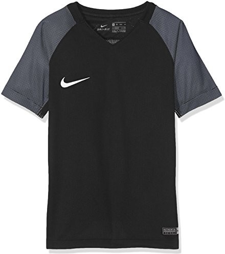 Nike dzieci Revolution IV Jersey SS Youth trykot, Black/White, S 833018-010