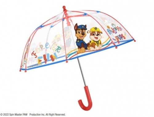 Perletti Parasolka dziecięca Psi Patrol Paw Patrol, transparentna PER75151