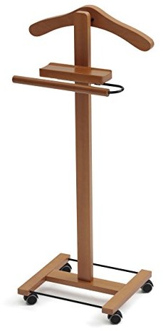 ARREDAMENTI ITALIA arreda menti Italia 105 Junior pomocnik/stojak na płaszcze, masywne drewno bukowe, 37 x 101 x 32 cm, wenge 105-CW