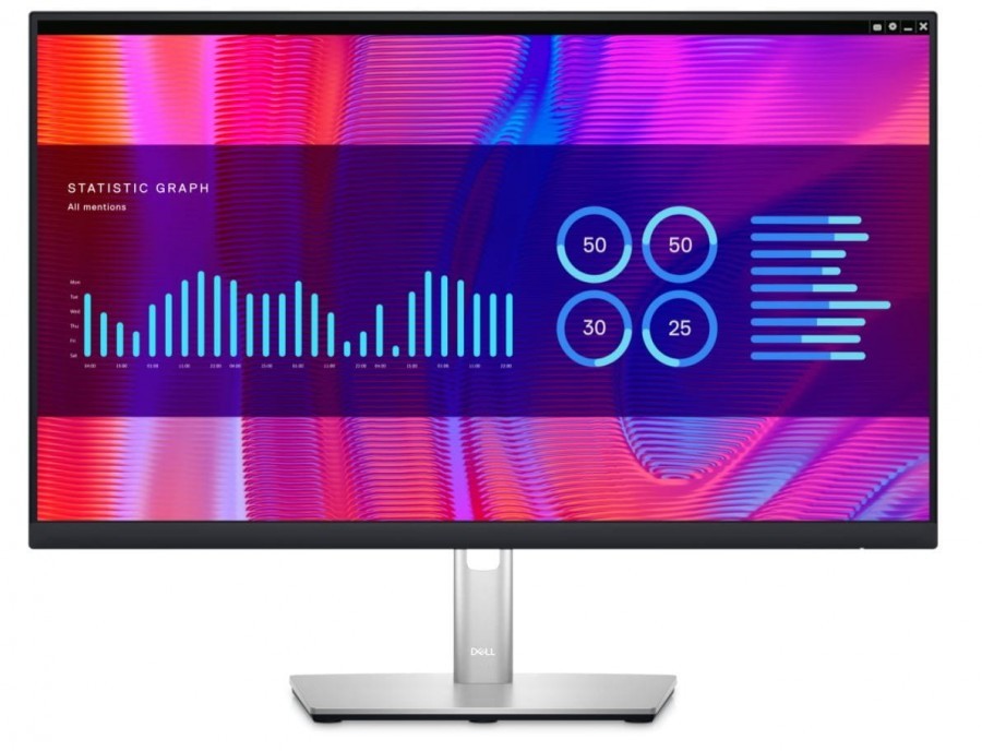 Dell Monitor P2423DE 23.8 cala IPS LED QHD (2560x1440)/16:9/HDMI/DP/USB-C/4xUSB 3.2/RJ45/3Y AES 1_816750