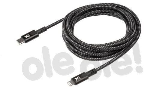 Xtorm Xtorm kabel USB-C Lightning 3m czarny XCX2041