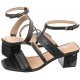 Guess Sandały Malin2 Black FL6ML2 PEL03 (GU108-b)