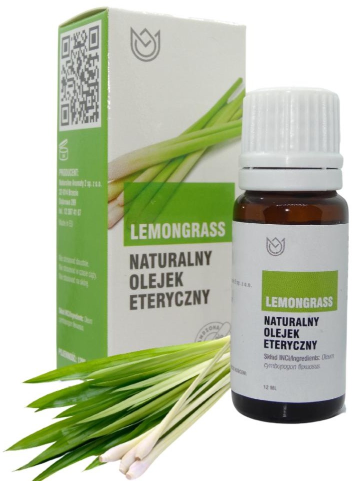 Naturalne Aromaty Olejek eteryczny LEMONGRASS 12 ml