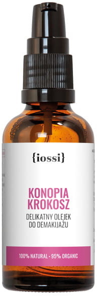 Iossi Iossi Olejek Do Demakijażu Konopia I Krokosz 50ml