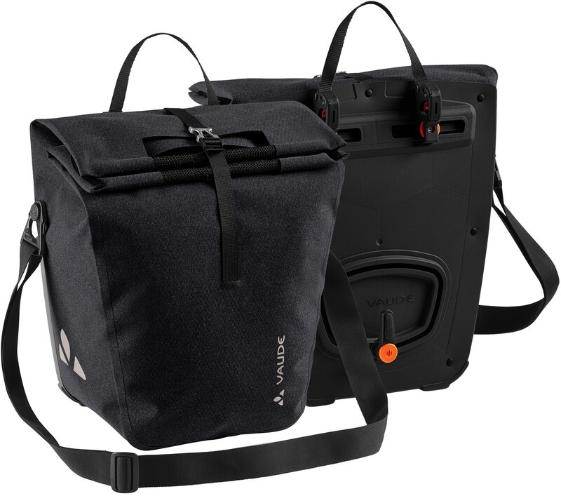 Vaude ReCycle Back Bike Bag, czarny 2022 Sakwy 160150100