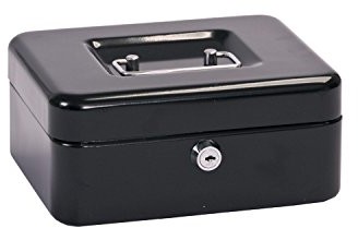 Alco-Albert Alco 841 kasetka na pieniądze sejf sejf 14 x 19 cm, czarny 841-11