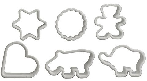 Ibili 701500 forma do wycinania kształty Blister z tworzywa sztucznego (6 części) 701500