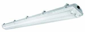 GTV Oprawa hermetyczna HELIOS-LED 258 BIS 2x58W T8 LED G13 AC 220-240V 50/60Hz IP65 ABS/PS zasilanie jednost szara LD-HEL258B-30 LD-HEL258B-30
