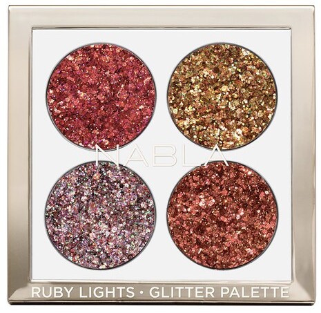 NABLA Ruby Lights Glitter Palette- Paleta cieni do powiek