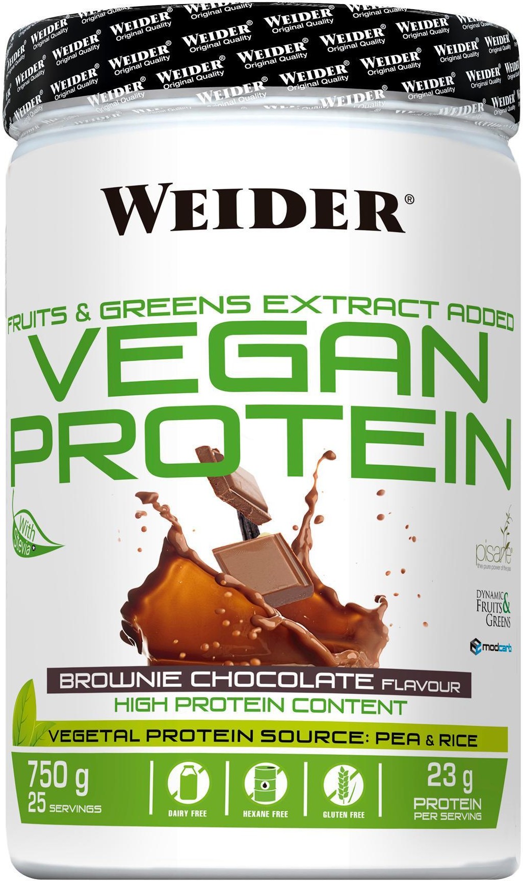 Weider Odżywka roślinna VEGAN 750g czekolada 8414192309025
