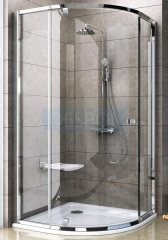 Ravak Pivot PSKK3 100x100 profil biały szkło transparentne z powłoką AntiCalc 376AA100Z1