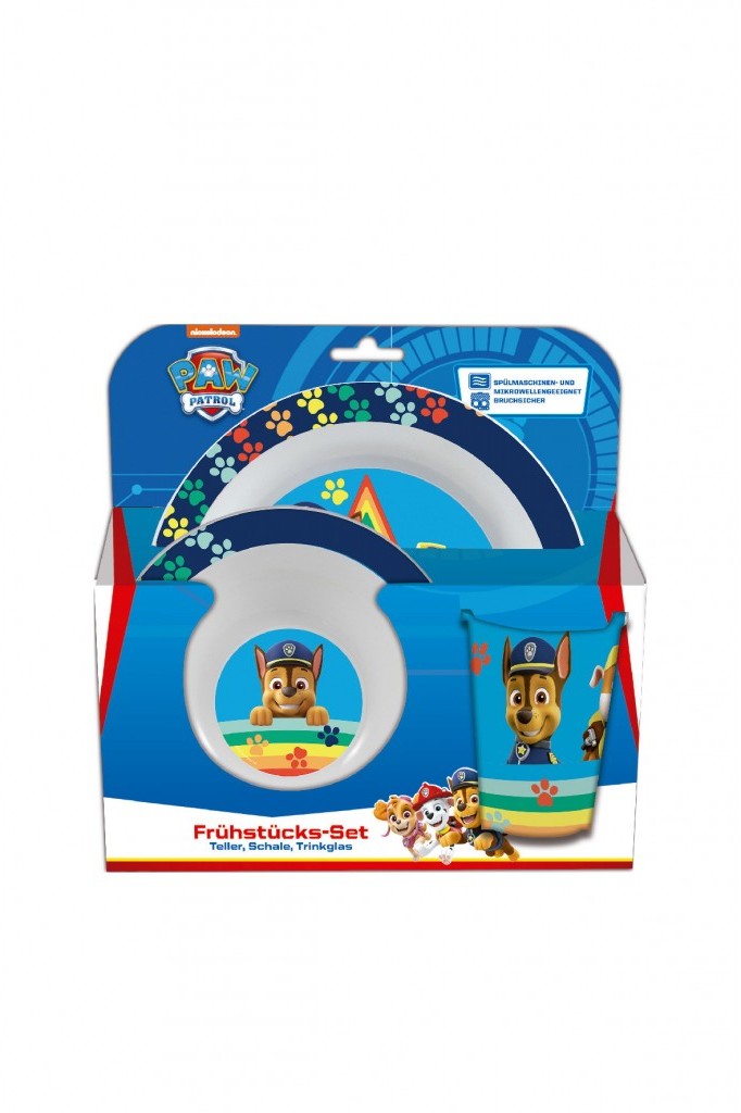 Psi Patrol Zestaw śniadaniowy Paw Patrol 1Y40Q2 1Y40Q2 SAM  ONE SIZE