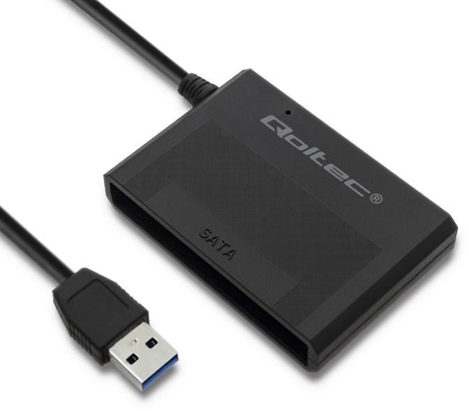 Qoltec Adapter USB 3.0 do dysków HDD/SSD 2.5 cala SATA3 50644