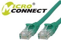 MicroConnect Patchcord U/UTP CAT6 1m zielony UTP601GBOOTED UTP601GBOOTED
