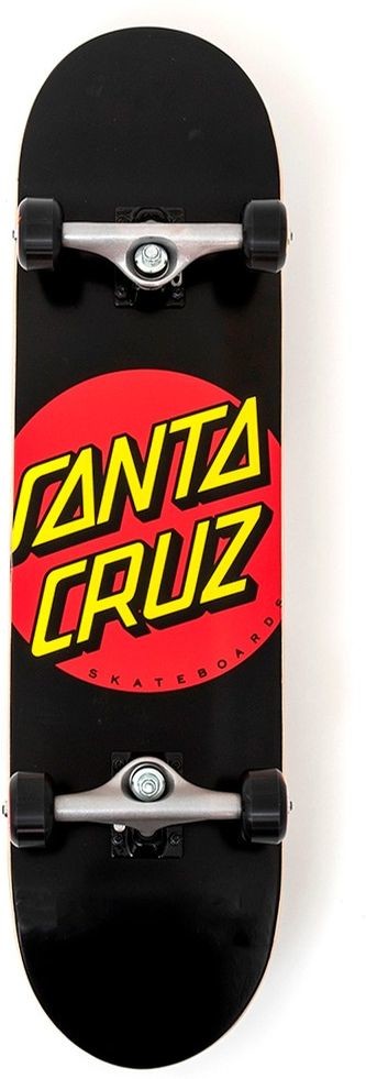 Zdjęcia - Deskorolka Santa Cruz skateboard  CLASSIC DOT FULL COMPLETE 